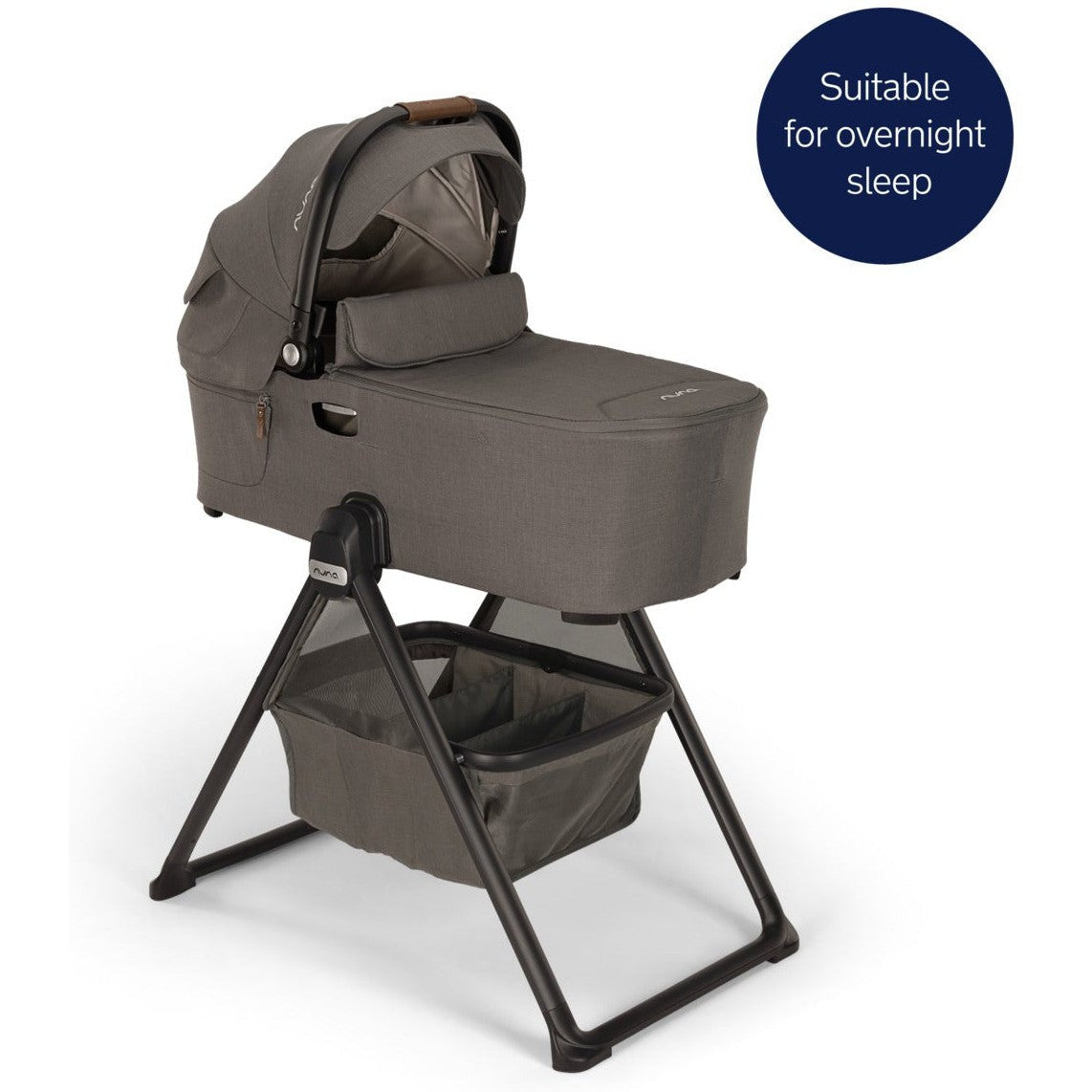 Nuna Demi Next Bassinet + Stand Hazelwood