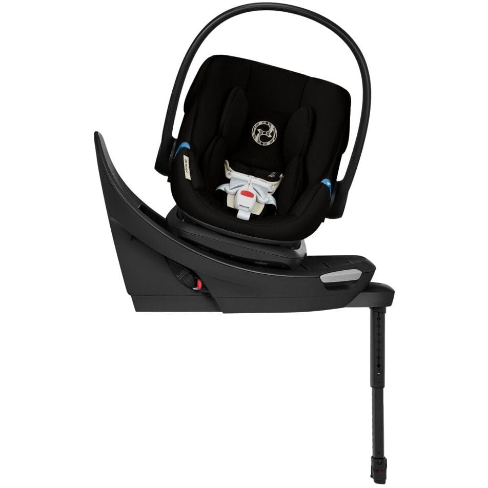 cybex infant car seat base Aton G2 Swivel Infant Car Seat with Load Leg Base by Cybex Stone Grey