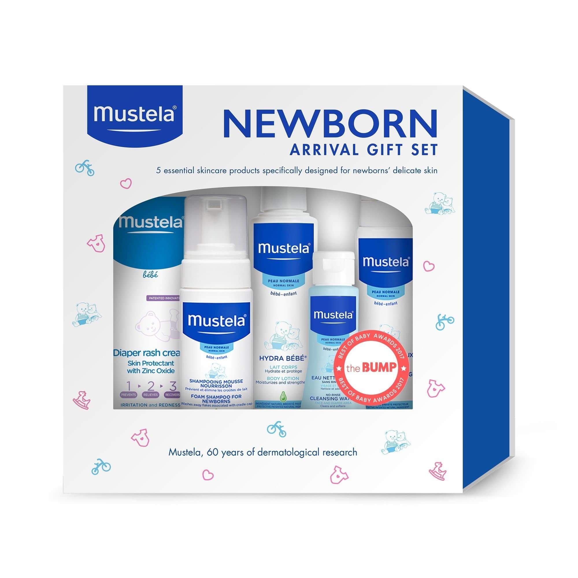 Mustela Newborn Arrival Gift Set Baby Bathtime & Thailand