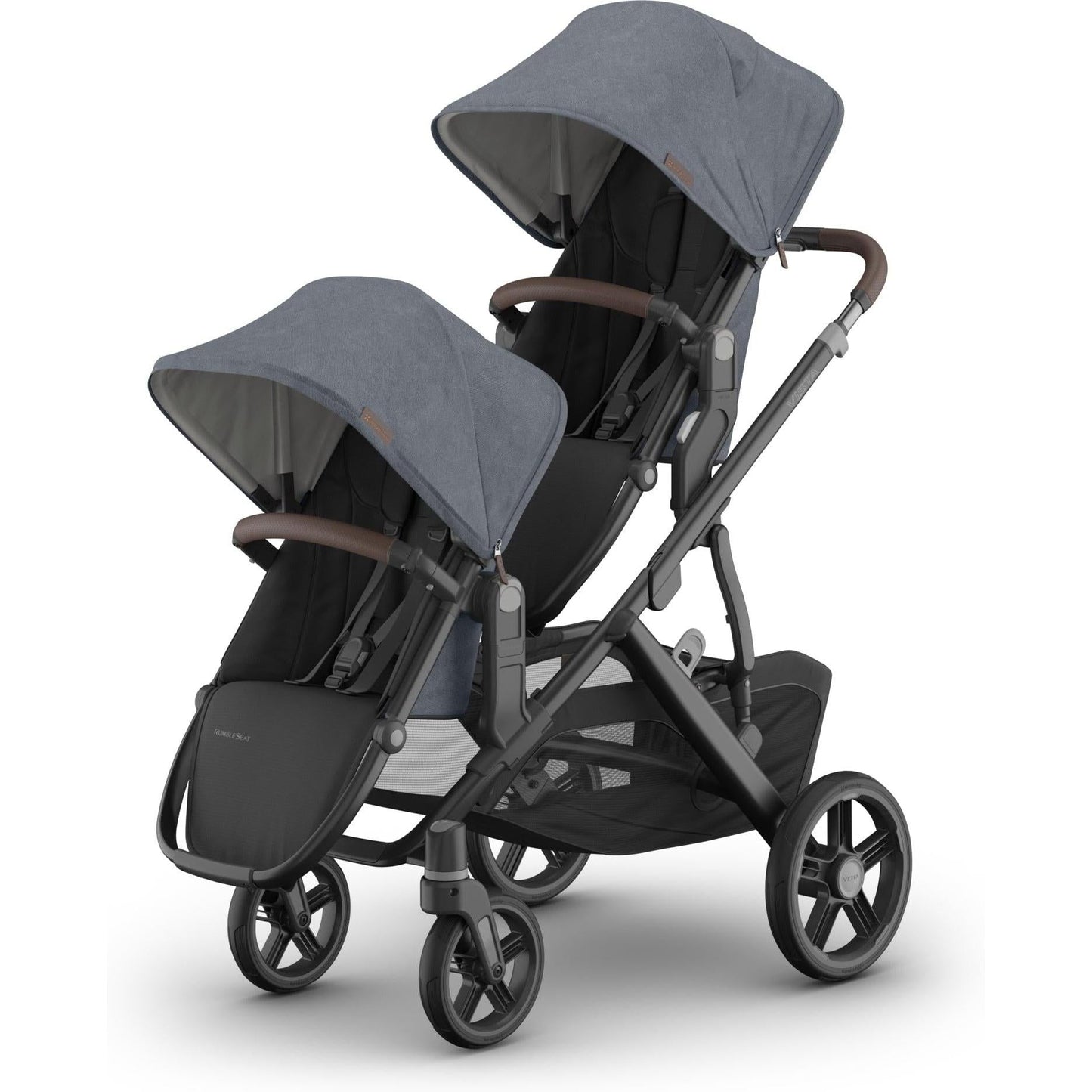 uppababy vista v2 rumbleseat UPPAbaby RumbleSeat V3 - Declan (Oat Mélange | Silver Frame
