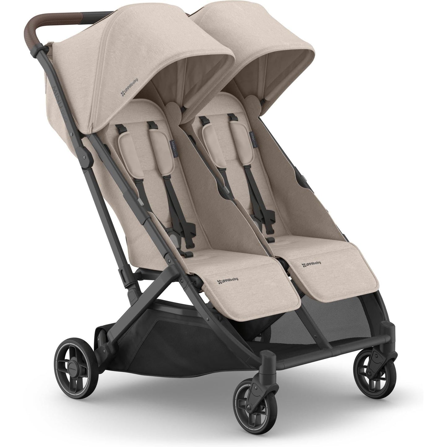 uppababy minu weight kg UPPAbaby Minu Duo Stroller - Greyson (Charcoal Mélange | Carbon Frame