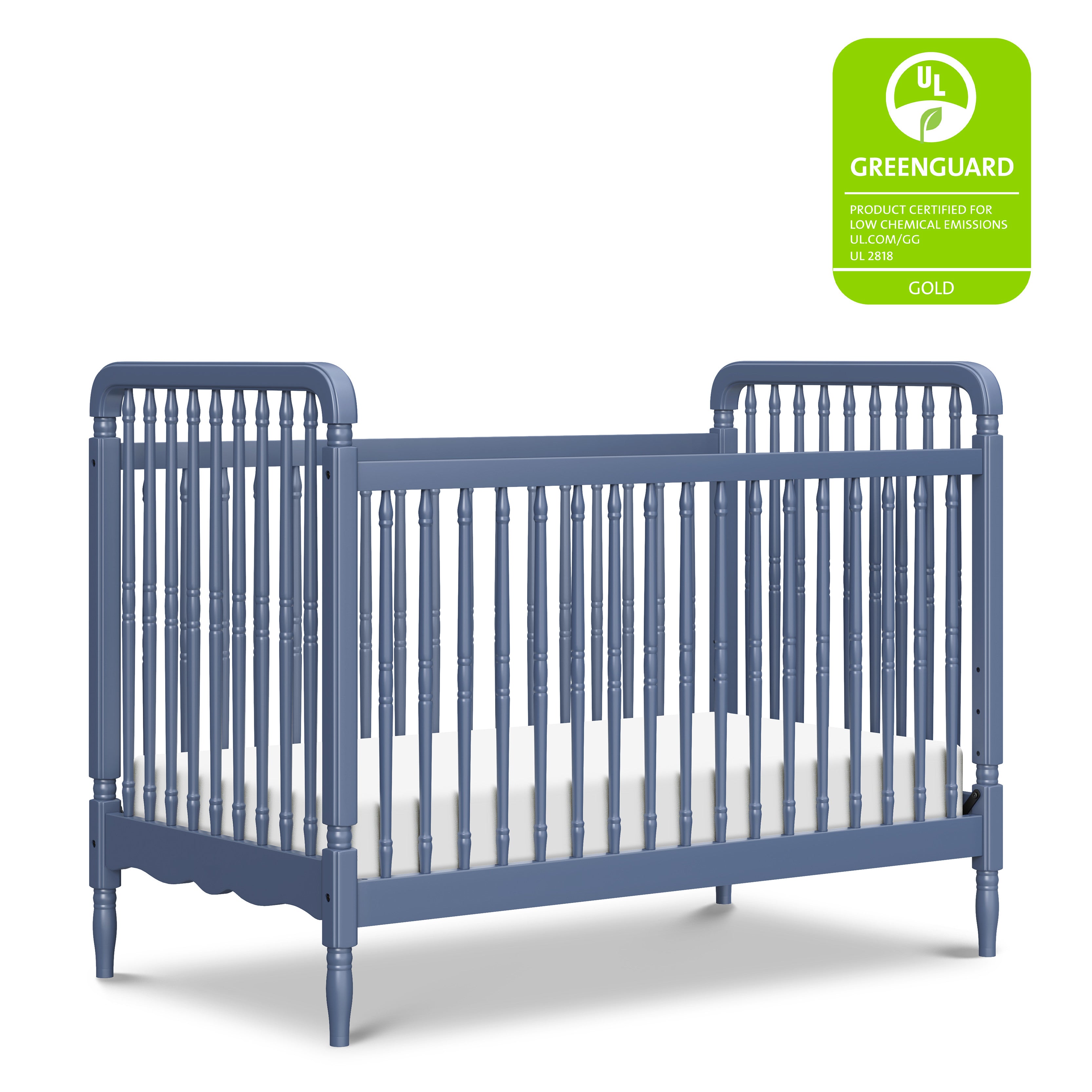 Namesake Liberty 3-in-1 Convertible Spindle Crib with Toddler Bed