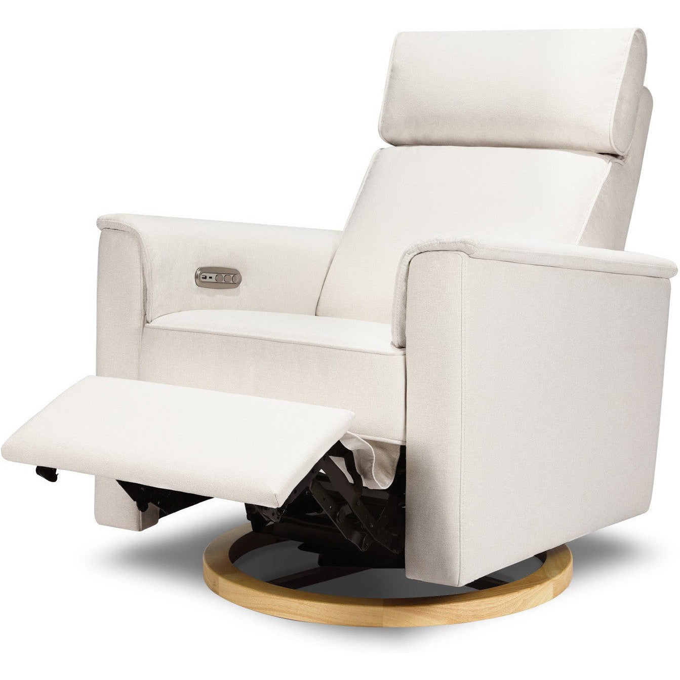 Monogram by Namesake Willa Power Glider Recliner with Adjustable Headrest & USB