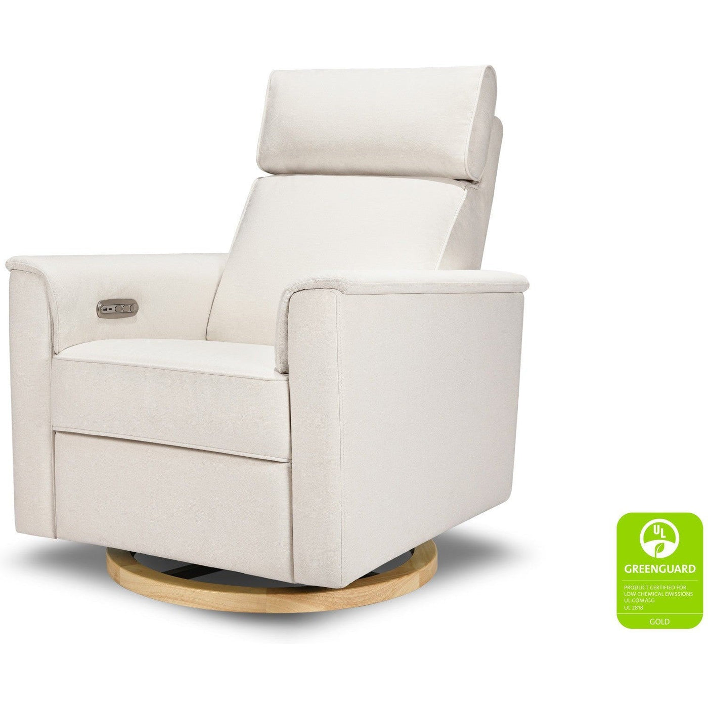 Monogram by Namesake Willa Power Glider Recliner with Adjustable Headrest & USB