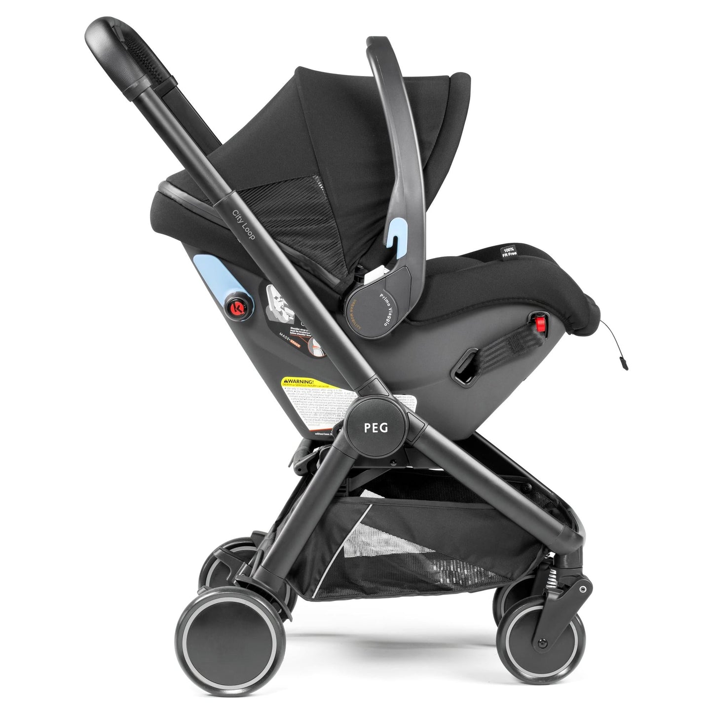 peg perego city loop PEG Perego City Loop Chassis + Urban Mobility Infant Car Seat Combo