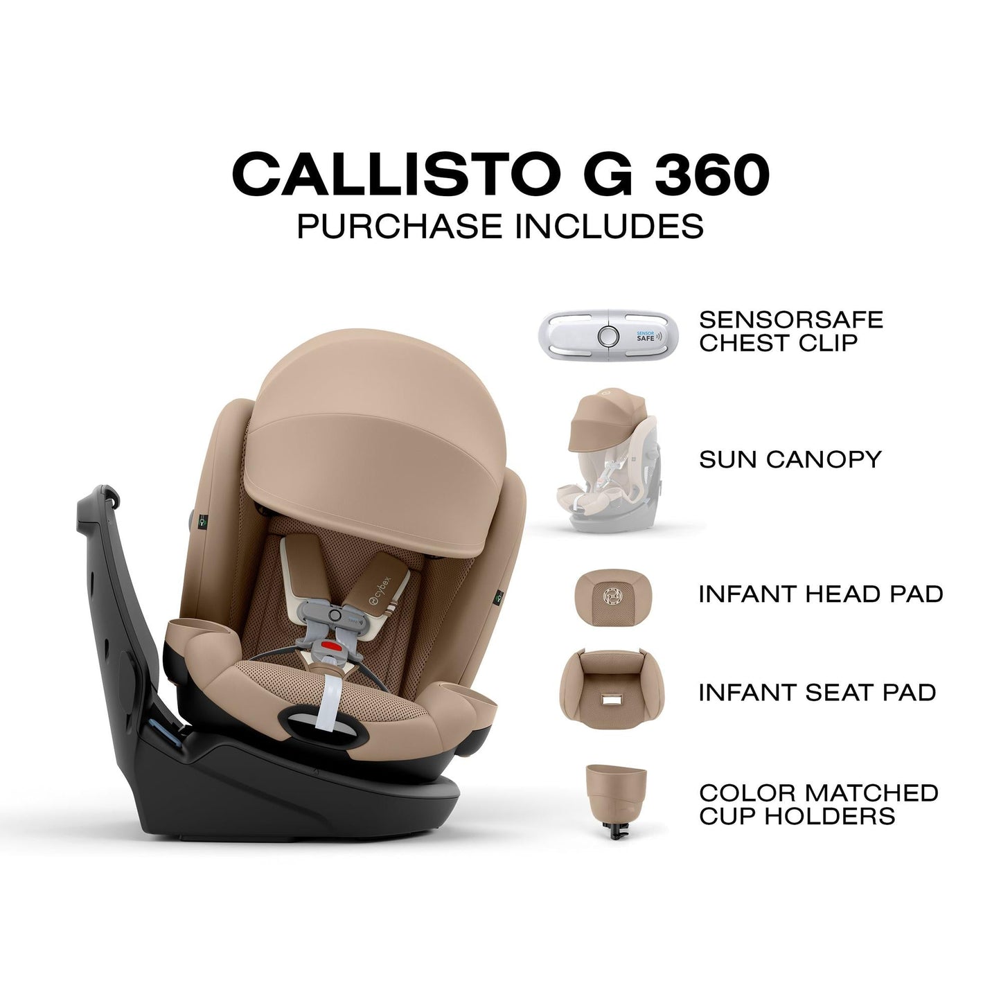 cybex 360 car seat instructions Cybex Callisto G 360 Rotating All-in-One Car Seat – Baby & Kids 1st