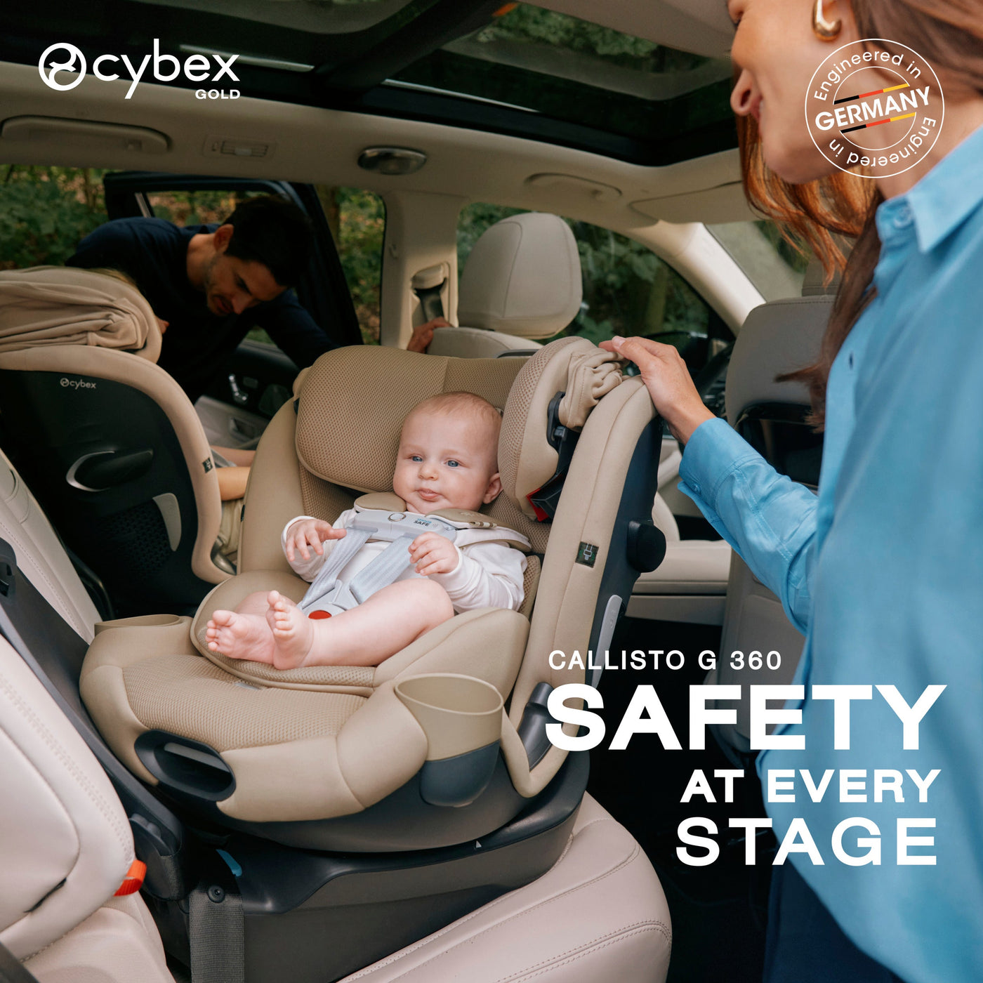 Cybex Callisto G 360 Rotating All-in-One Car Seat