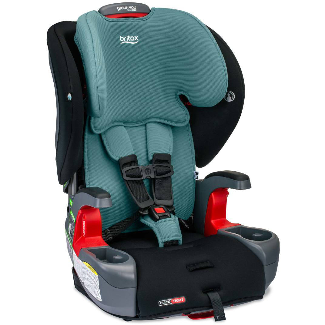 britax grow with you booster car seat Britax Grow With You ClickTight Harness-2-Booster Car Seat (Green Contour)