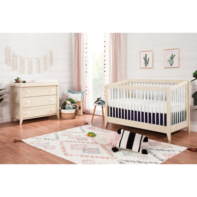 Babyletto Sprout 4-in-1 Convertible Crib with Toddler Bed Conversion Kit