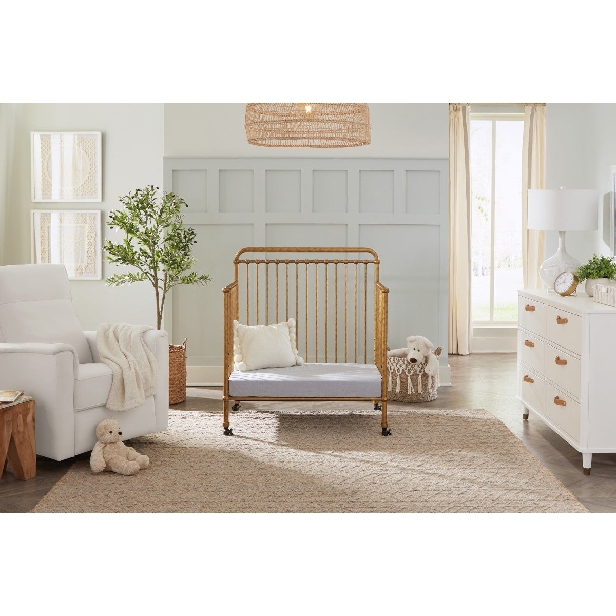 Namesake Winston 4-in-1 Convertible Mini Crib