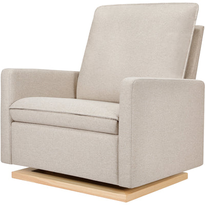 Babyletto Cali Pillowback Chair and a Half Glider | Water Repellent & Stain Resistant