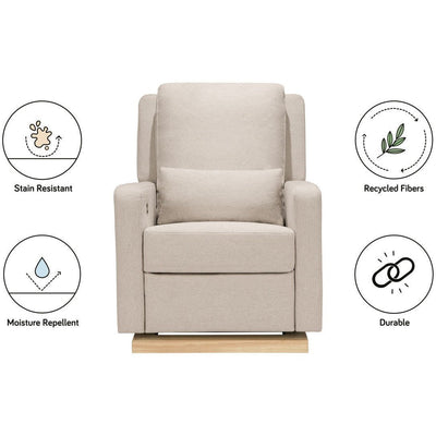 Babyletto Sigi Glider Recliner with Electronic Control + USB