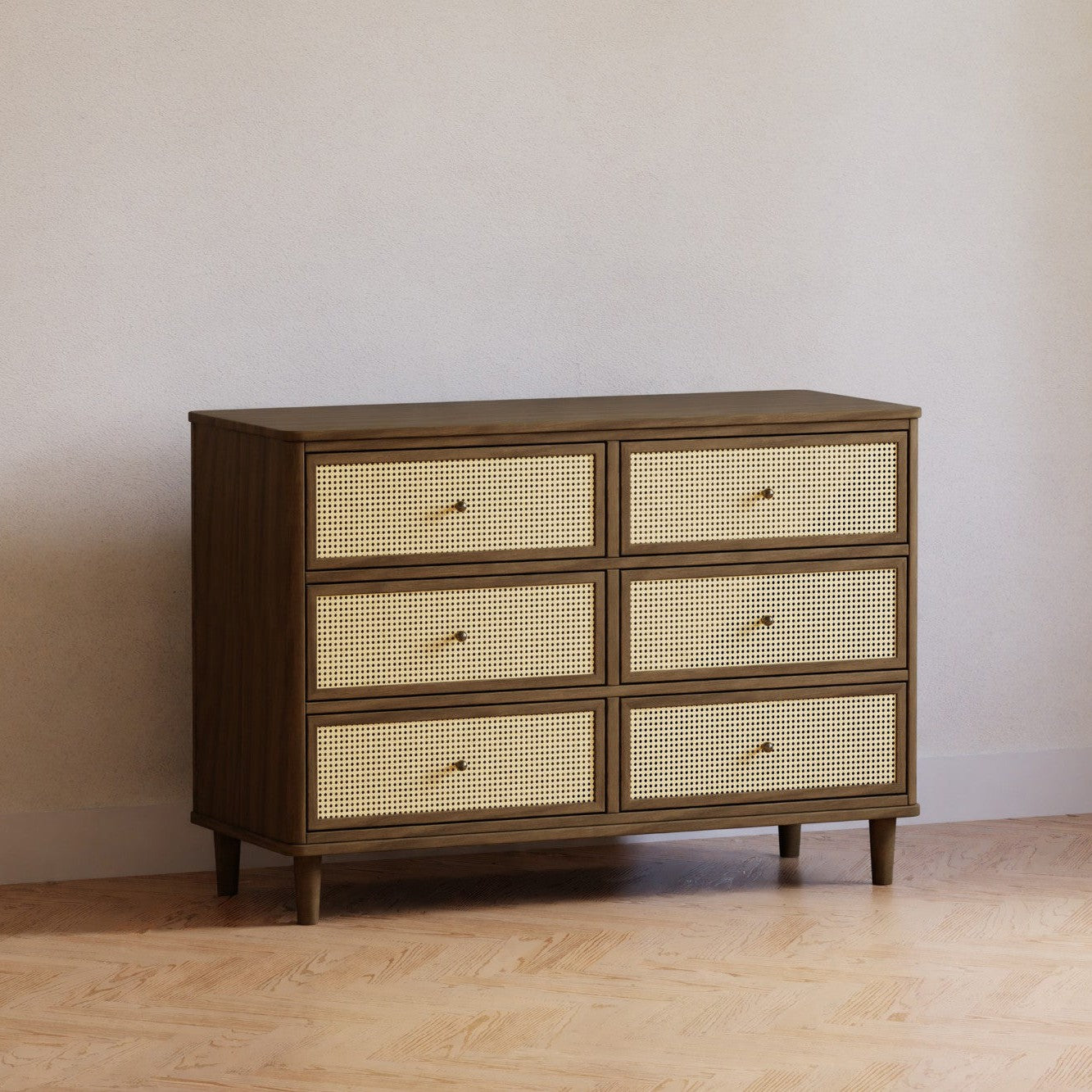 Namesake Marin with Cane 6-Drawer Dresser