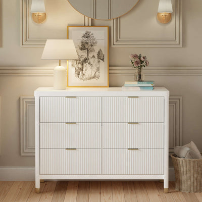 Namesake Brimsley Tambour 6-Drawer Dresser