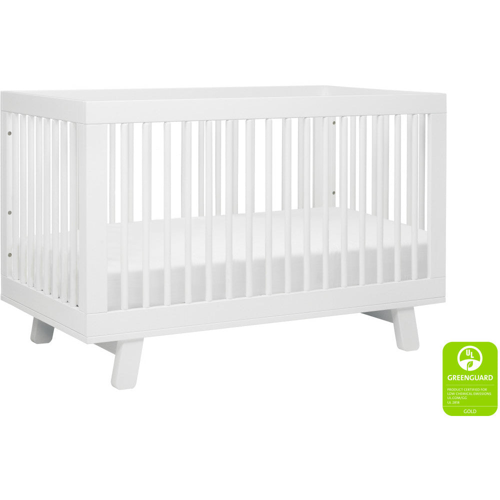 Babyletto Hudson 3-in-1 Convertible Crib with Toddler Bed Conversion Kit