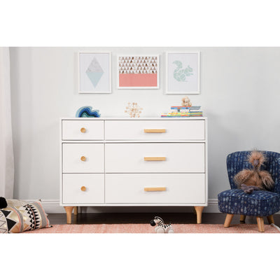 Babyletto Lolly 6-Drawer Assembled Double Dresser