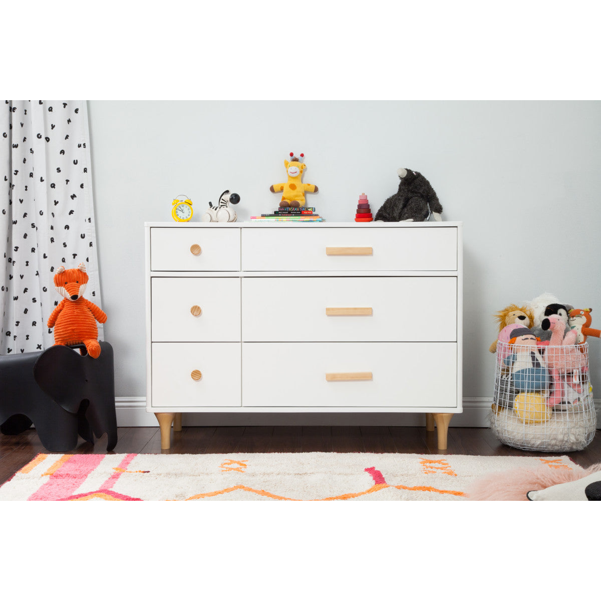 Babyletto Lolly 6-Drawer Assembled Double Dresser