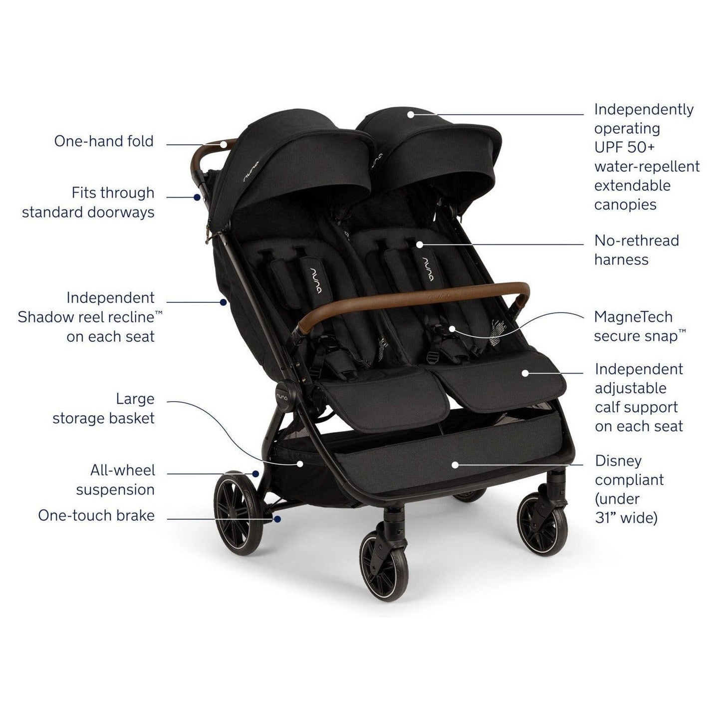 Nuna TRVL DUBL Stroller – Baby & Kids 1st