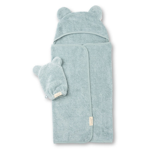 Hooded Towel + Wash Mitt