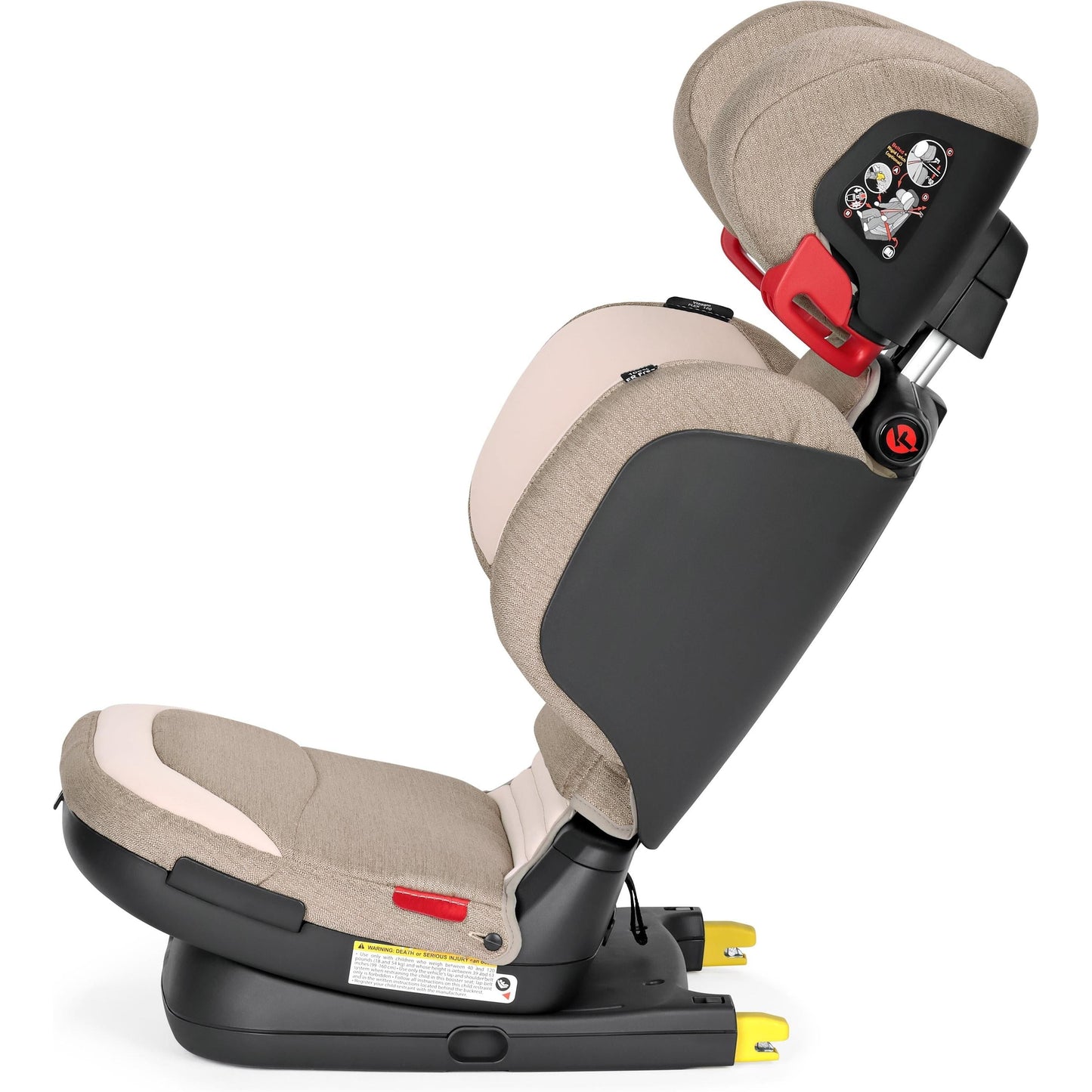 peg perego viaggio shuttle Peg Perego Viaggio Flex 120 Booster Car Seat Licorice