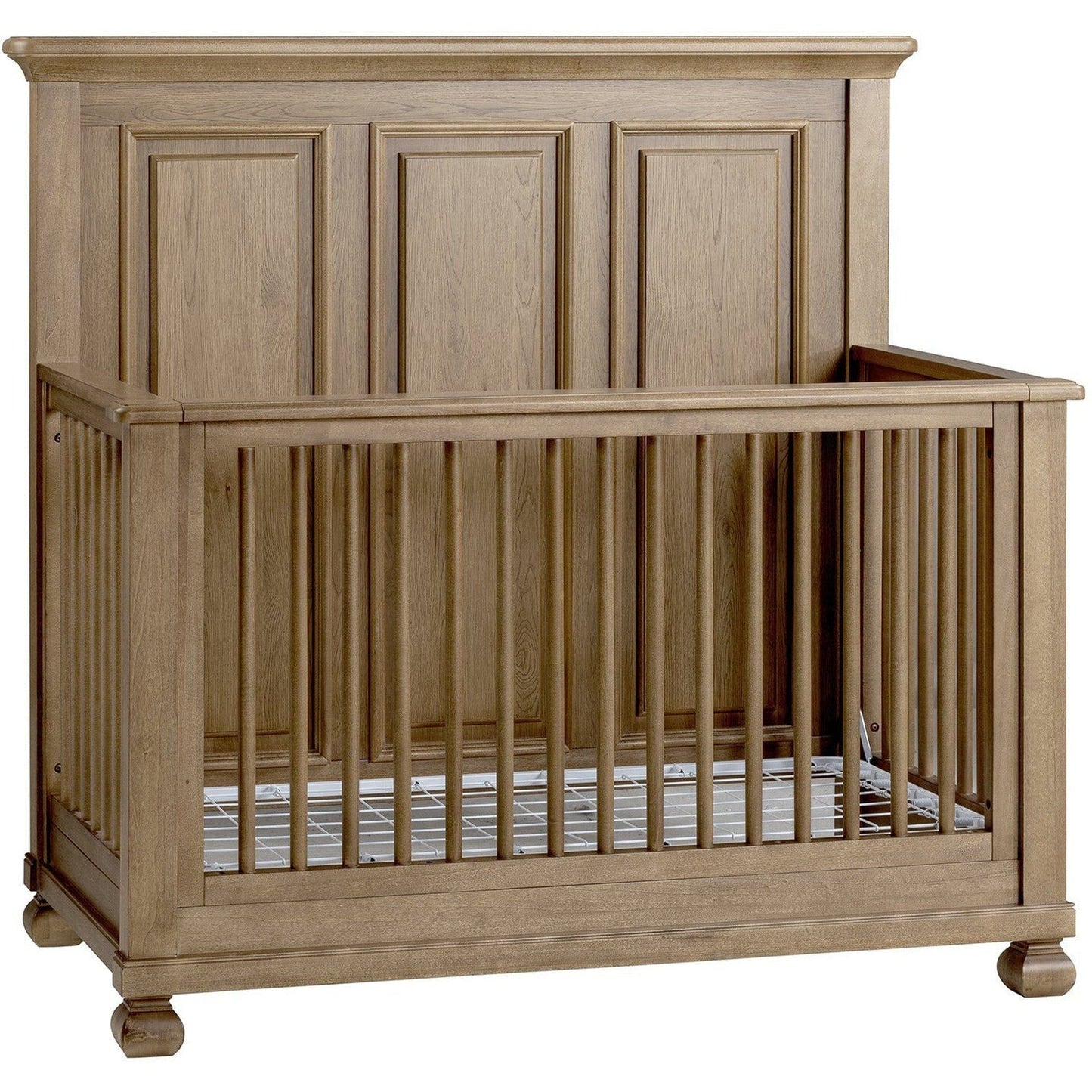 Appleseed Cribs Nutmeg Appleseed Solvang Flat-Top Convertible Crib