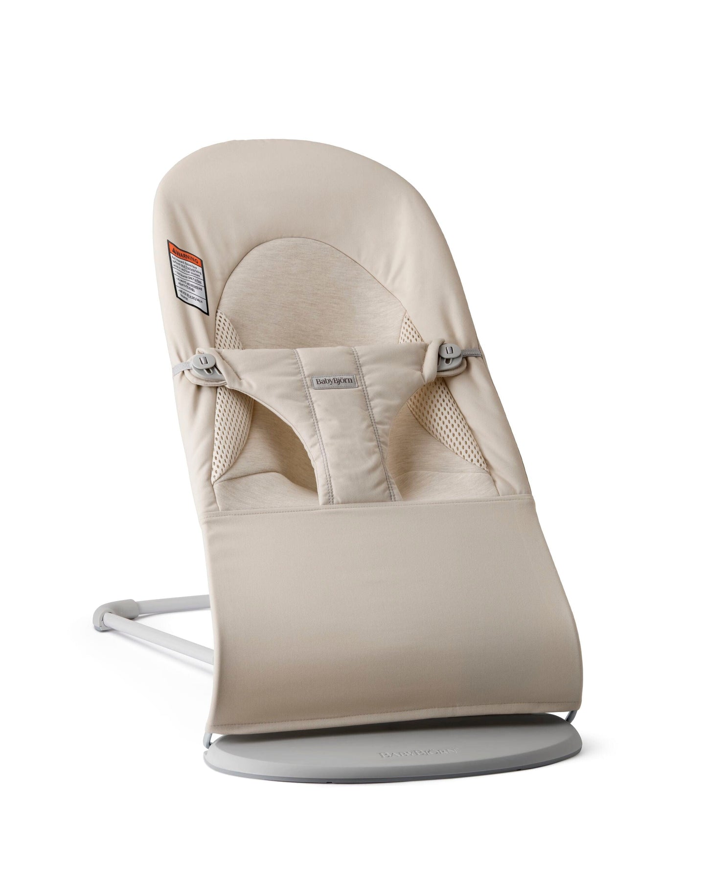 Baby Bjorn Baby Loungers Light Beige Tri Fabric Baby Bjorn Bouncer Bliss