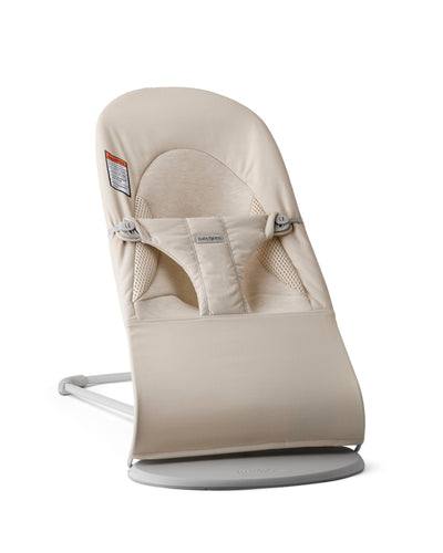 Baby Bjorn Baby Loungers Light Beige Tri Fabric Baby Bjorn Bouncer Bliss