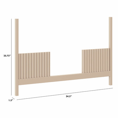 Babyletto Conversion Kits Babyletto Toddler Bed Conversion Kit for Moab 3-in-1 Convertible Crib