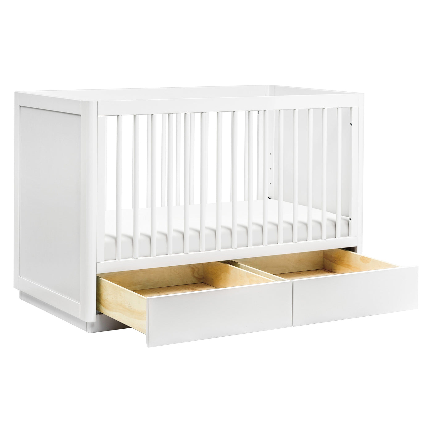 Babyletto Cribs Babyletto Bento 3-in-1 Convertible Storage Crib with Toddler Bed Conversion Kit