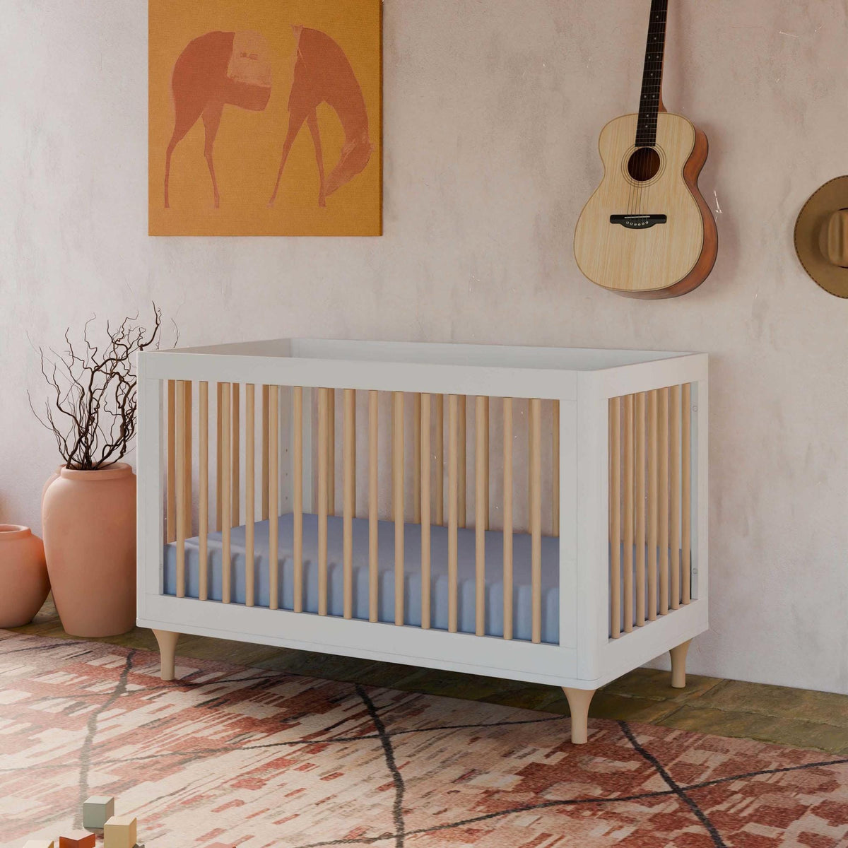 Babyletto Cribs Babyletto Lolly 3-in-1 Convertible Crib with Toddler Bed Conversion Kit