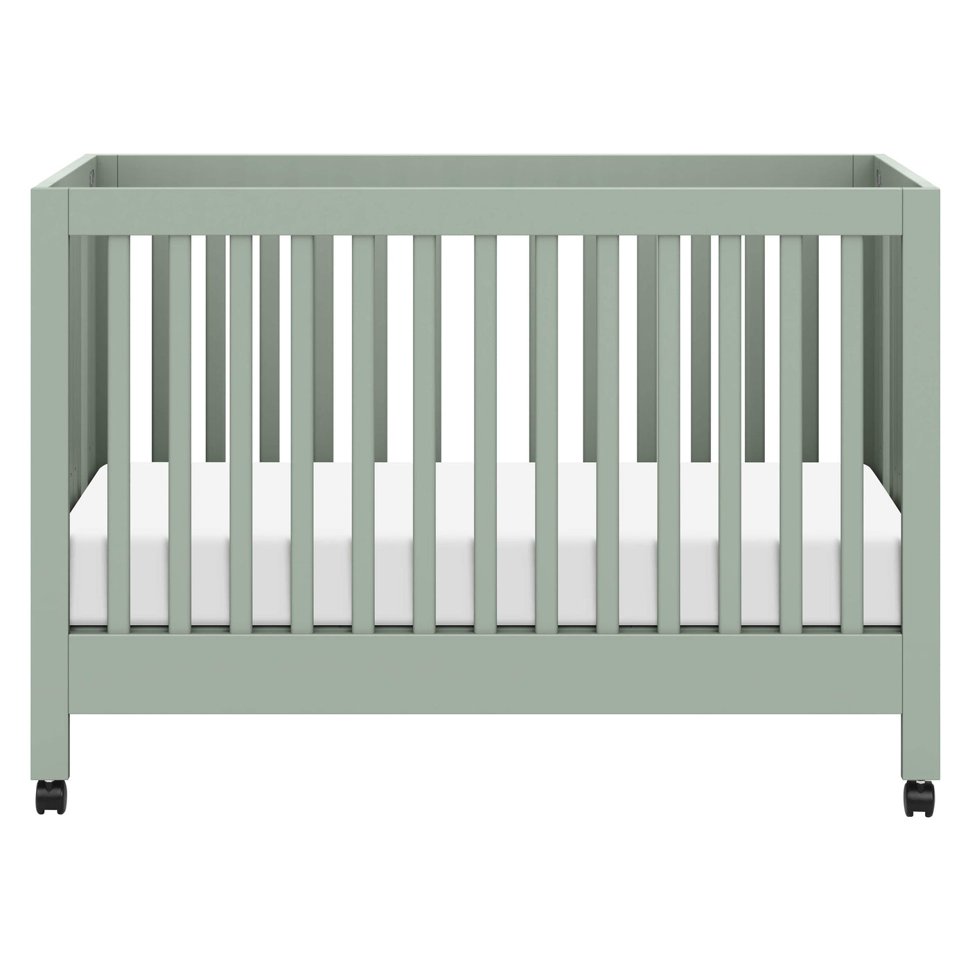Babyletto Cribs Babyletto Maki Portable Folding Crib with Toddler Bed Conversion Kit