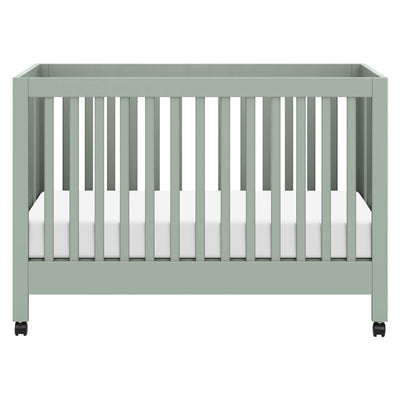 Babyletto Cribs Babyletto Maki Portable Folding Crib with Toddler Bed Conversion Kit
