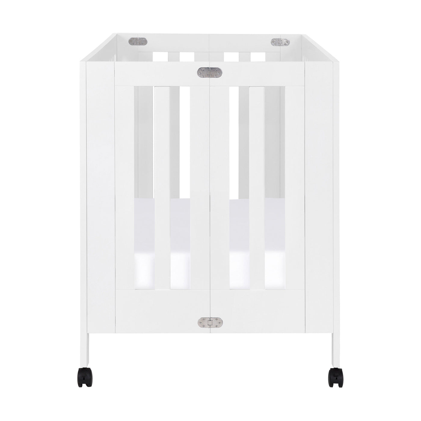 Babyletto Cribs Babyletto Maki Portable Folding Crib with Toddler Bed Conversion Kit