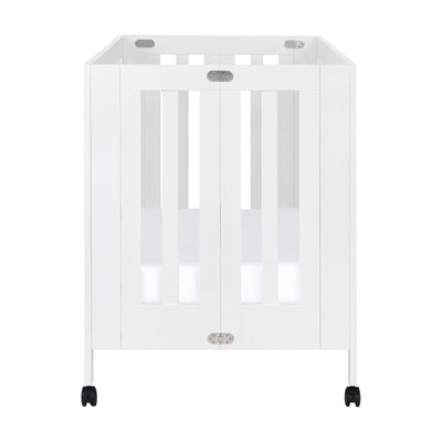 Babyletto Cribs Babyletto Maki Portable Folding Crib with Toddler Bed Conversion Kit