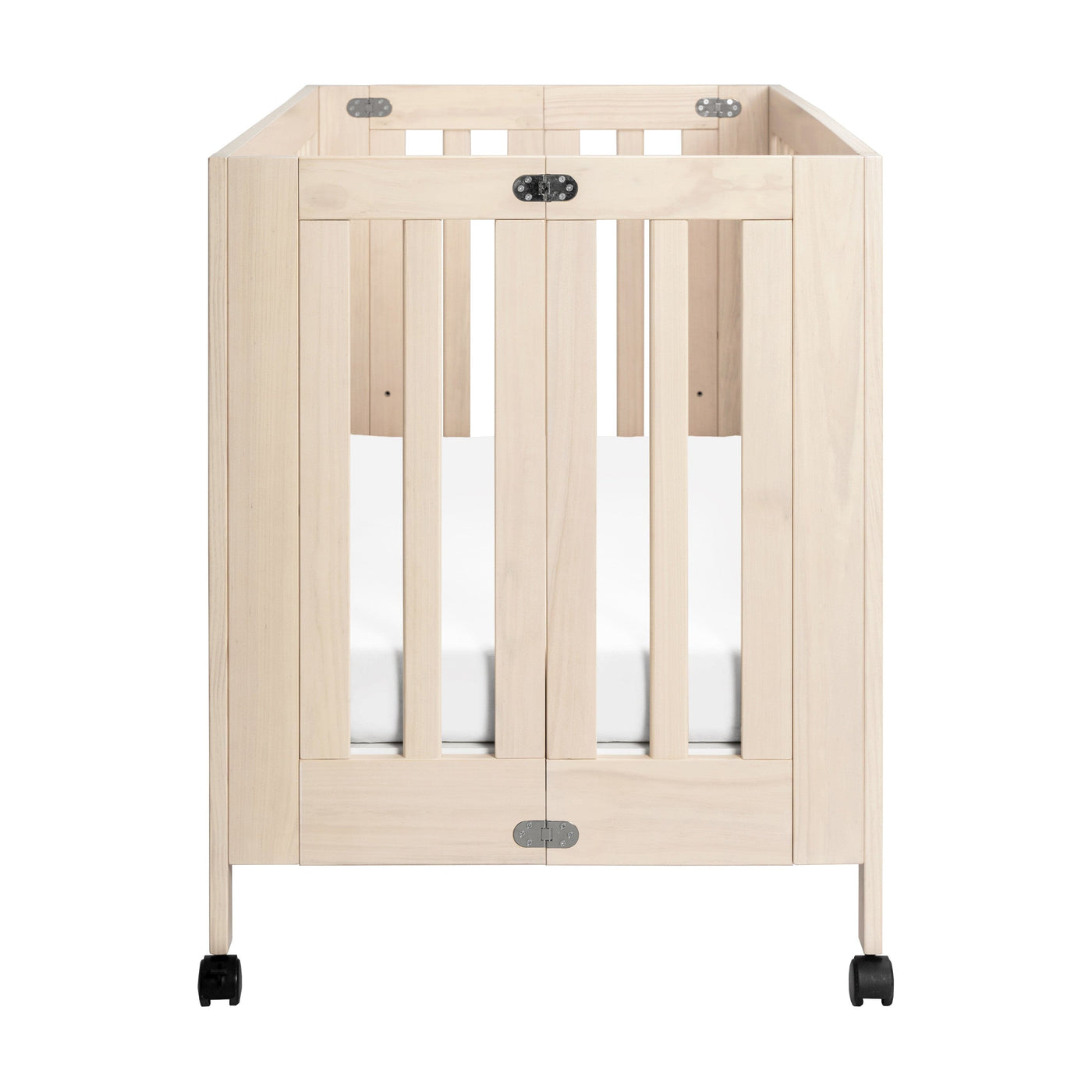 Babyletto Cribs Babyletto Maki Portable Folding Crib with Toddler Bed Conversion Kit