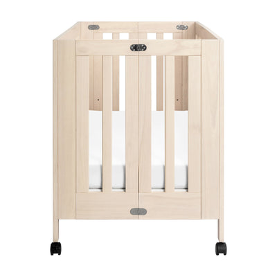 Babyletto Cribs Babyletto Maki Portable Folding Crib with Toddler Bed Conversion Kit