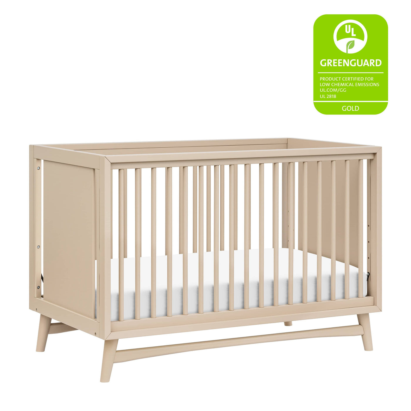 Babyletto Cribs Babyletto Peggy 3-in-1 Convertible Crib with Toddler Bed Conversion Kit
