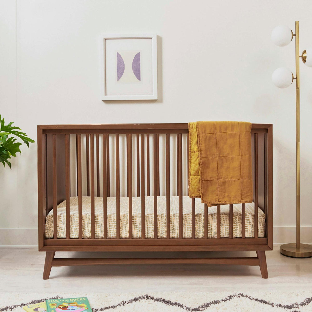 Babyletto Cribs Babyletto Peggy 3-in-1 Convertible Crib with Toddler Bed Conversion Kit