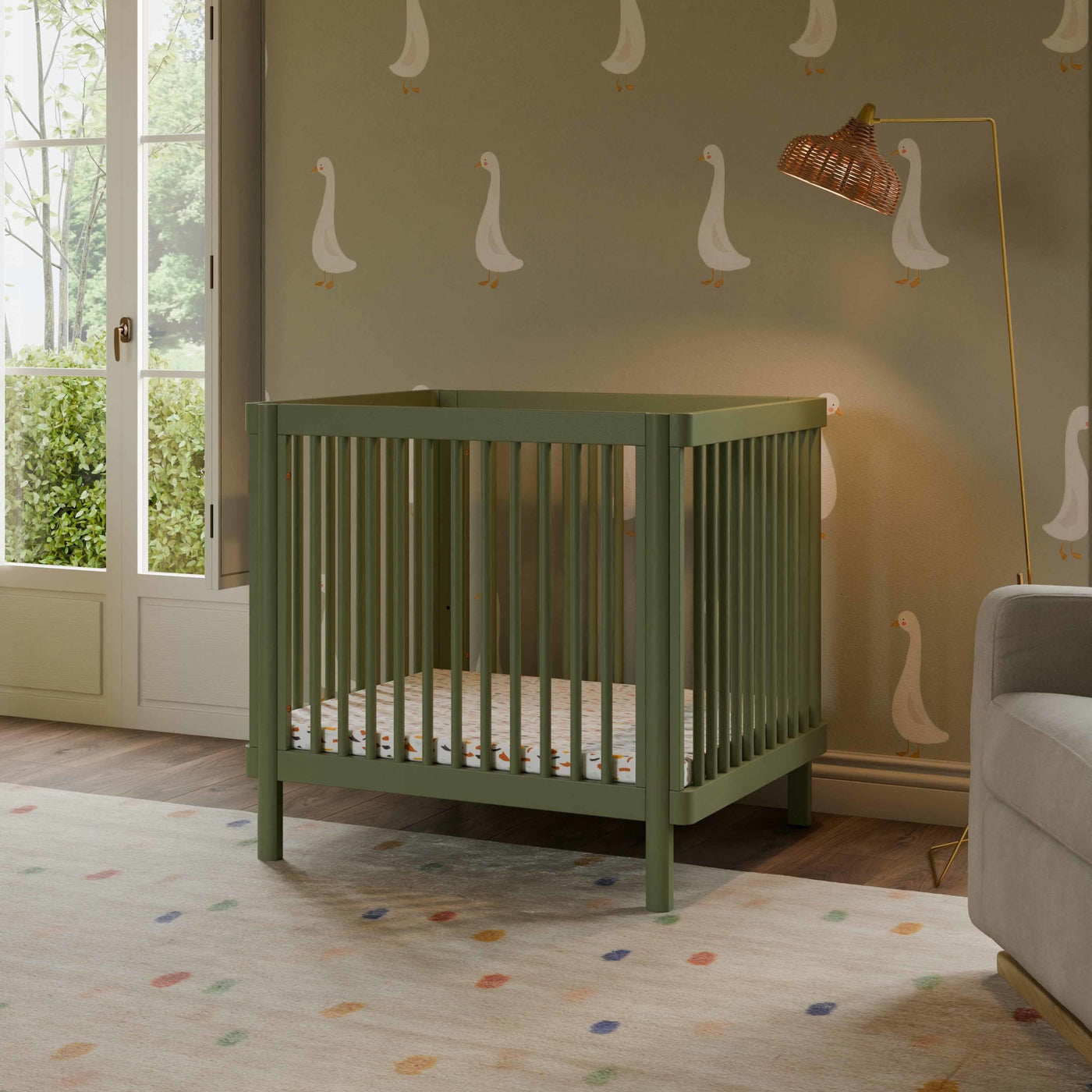 Babyletto Cribs Babyletto Pogo 8-in-1 Convertible Crib with All-Stages Conversion Kits