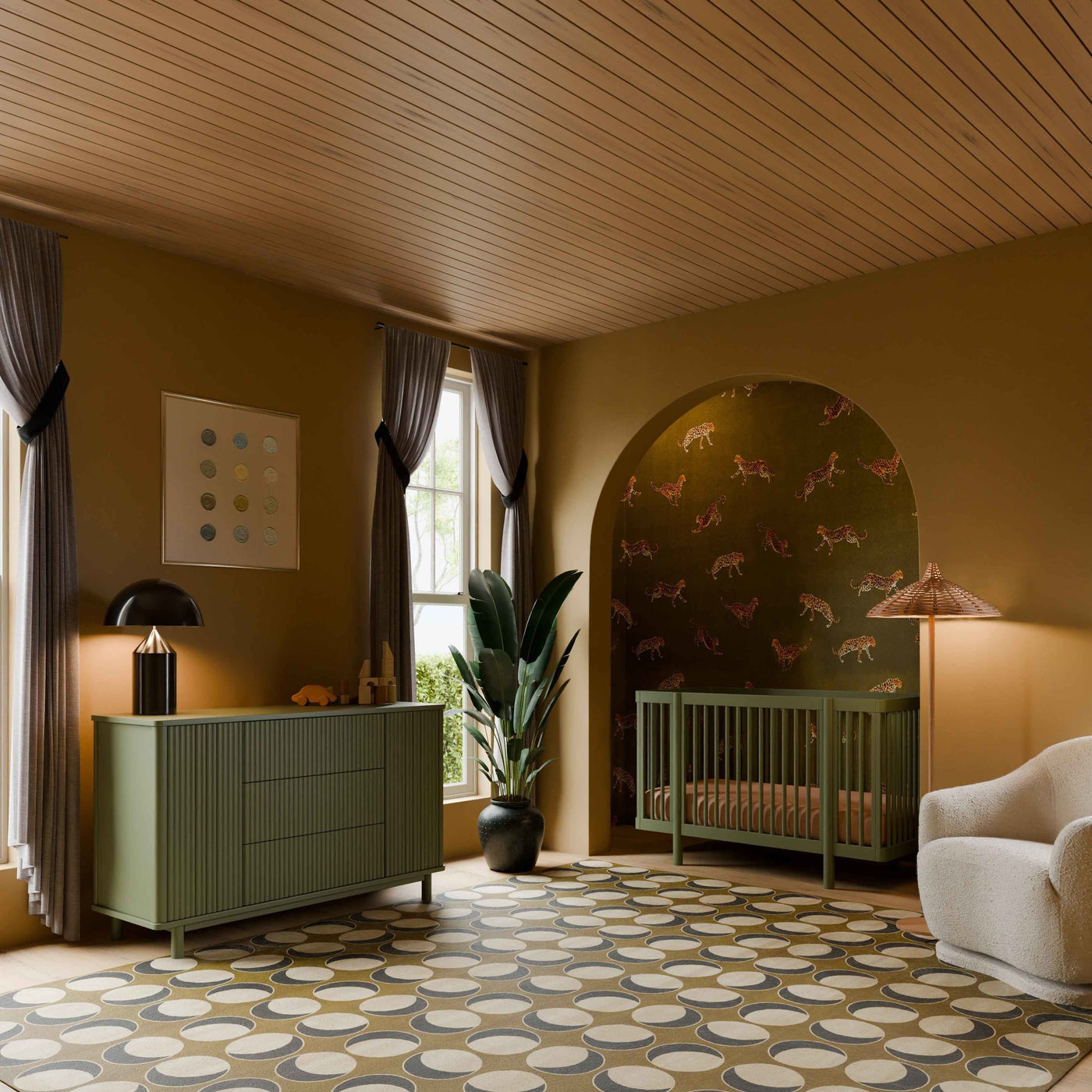 Babyletto Cribs Babyletto Pogo 8-in-1 Convertible Crib with All-Stages Conversion Kits