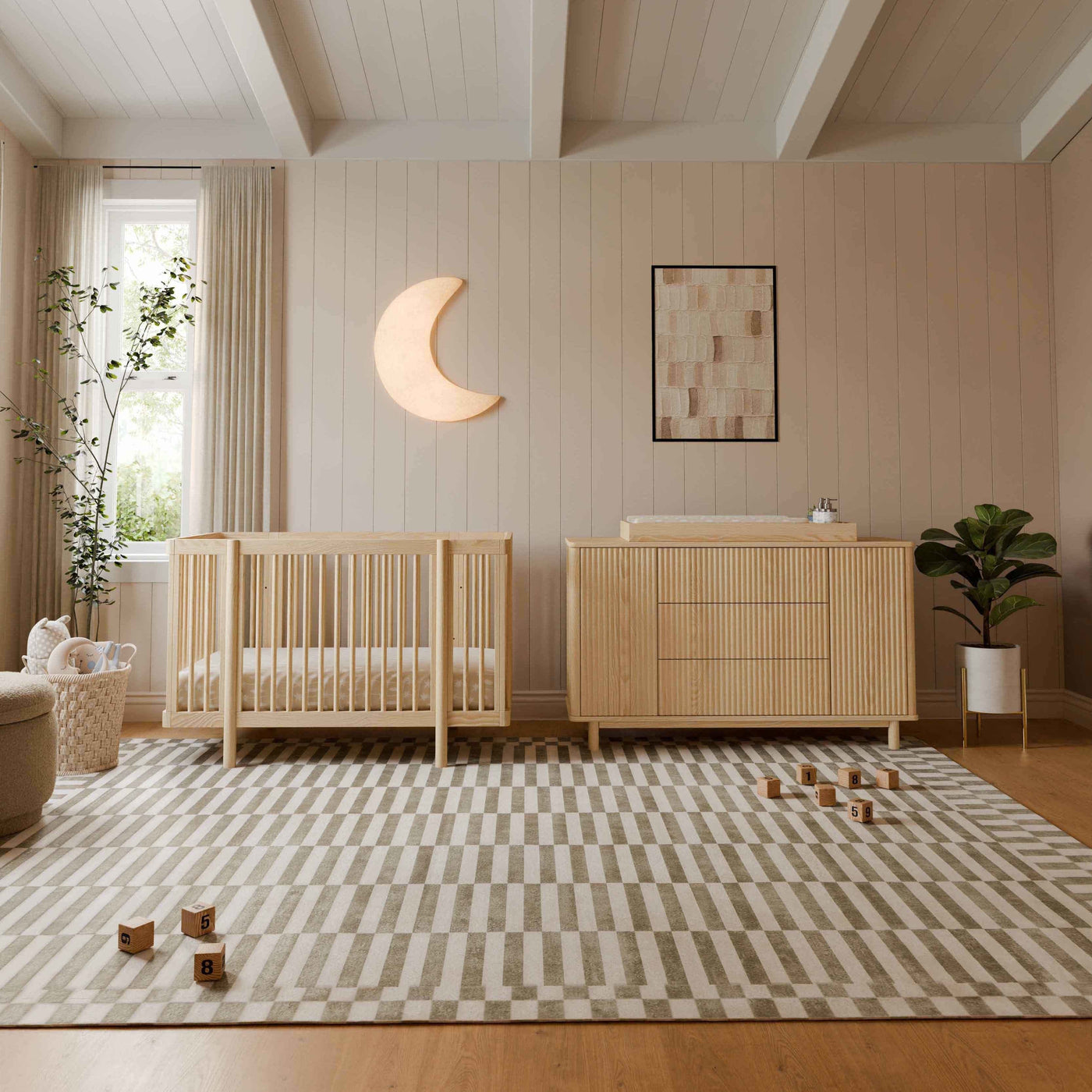 Babyletto Cribs Babyletto Pogo 8-in-1 Convertible Crib with All-Stages Conversion Kits