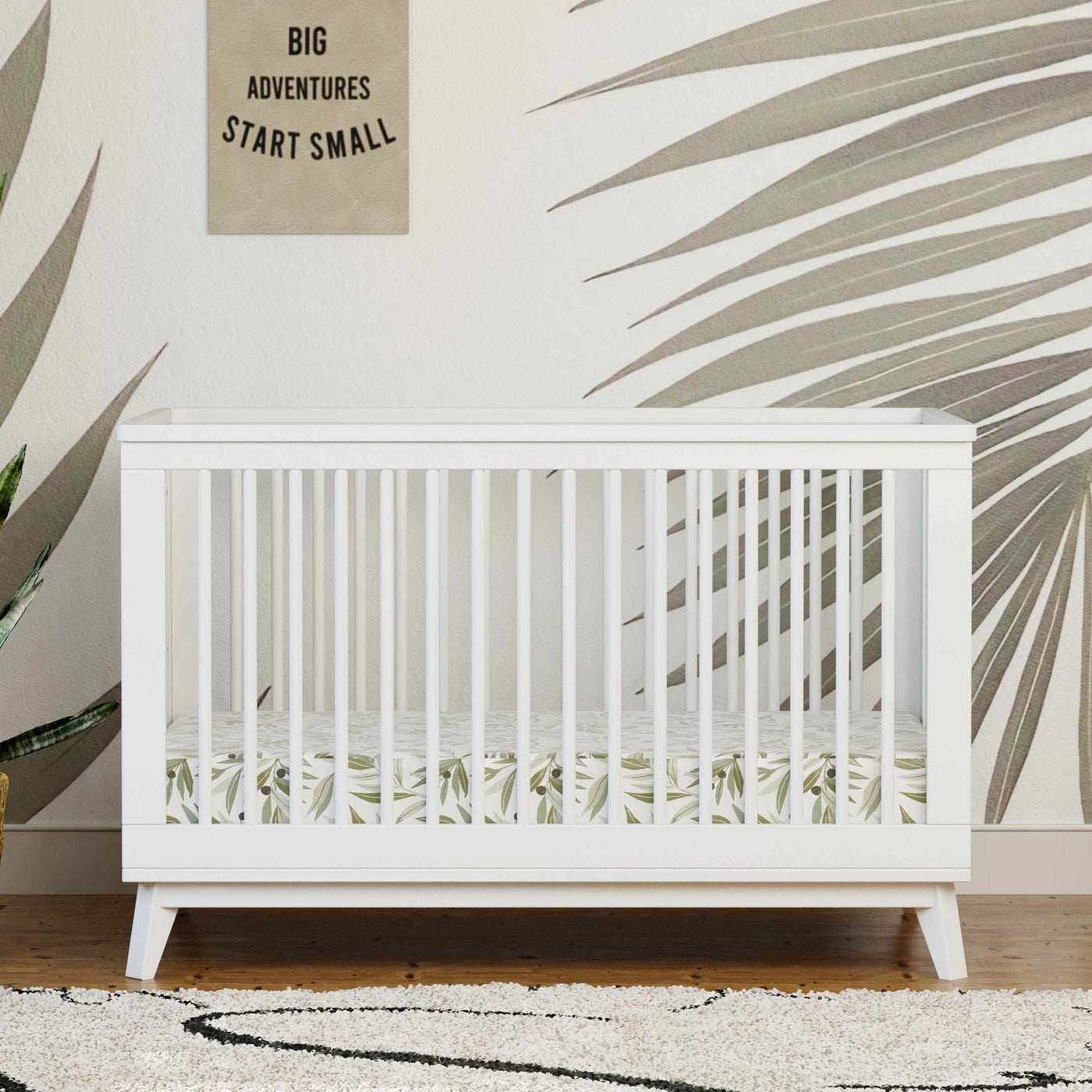 Babyletto Cribs Babyletto Scoot 3-in-1 Convertible Crib with Toddler Bed Conversion Kit