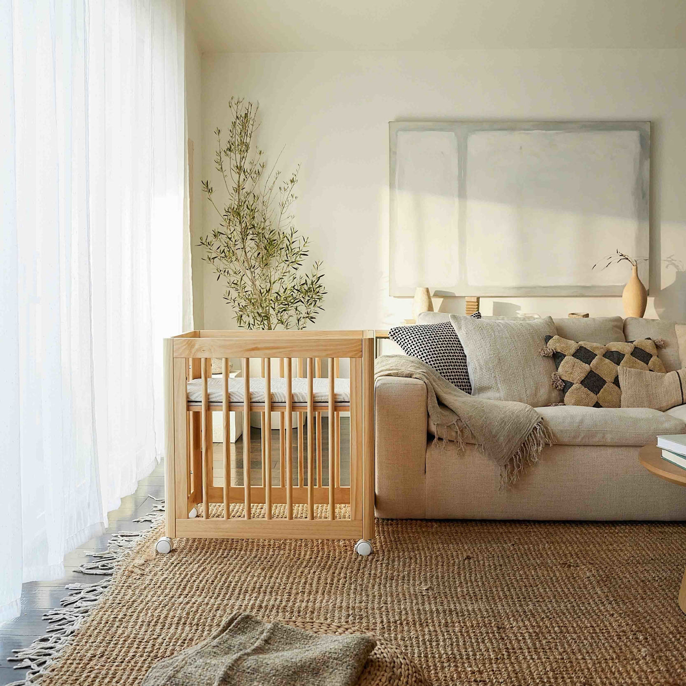 Babyletto Cribs Babyletto Yuzu 8-in-1 Convertible Crib with All-Stages Conversion Kits