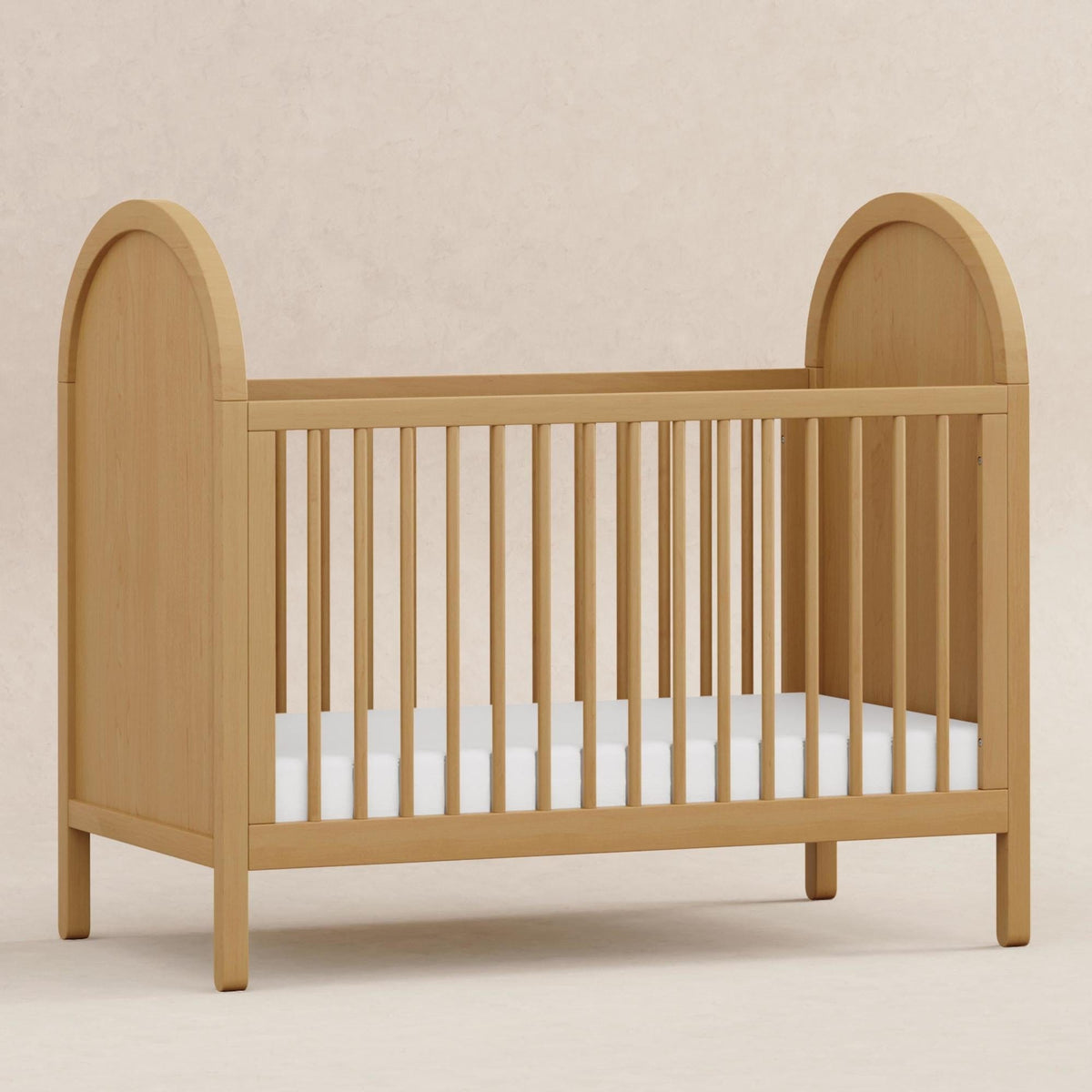 Babyletto Cribs Honey Babyletto Bondi 3-in-1 Convertible Crib with Toddler Bed Conversion Kit