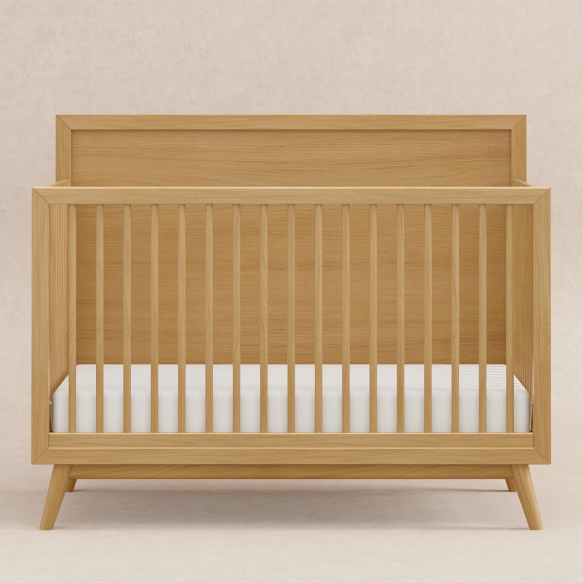 Babyletto Cribs Honey Babyletto Palma 4-in-1 Convertible Crib with Toddler Bed Conversion Kit