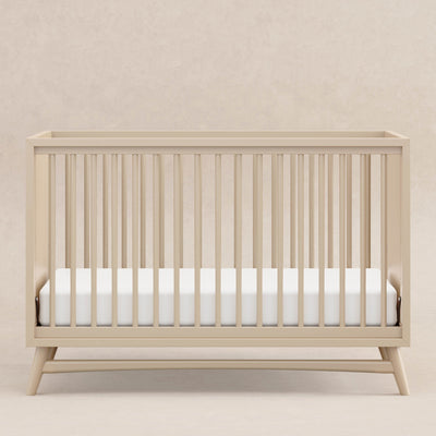Babyletto Cribs Taupe Babyletto Peggy 3-in-1 Convertible Crib with Toddler Bed Conversion Kit