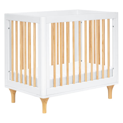 Babyletto Cribs White / Natural Babyletto Lolly 4-in-1 Convertible Mini Crib with Toddler Bed Conversion Kit