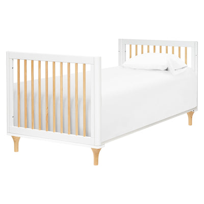 Babyletto Cribs White / Natural Babyletto Lolly 4-in-1 Convertible Mini Crib with Toddler Bed Conversion Kit