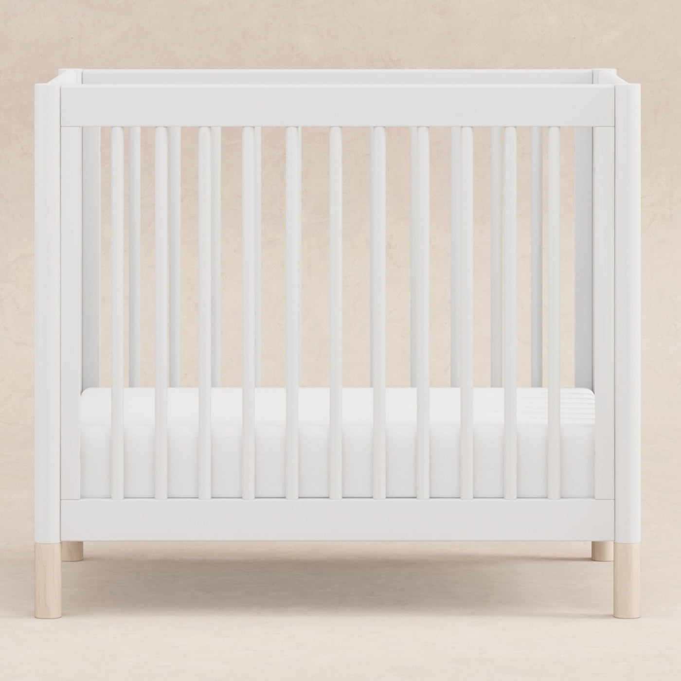 Babyletto Cribs White / Washed Natural Babyletto Gelato 4-in-1 Convertible Mini Crib