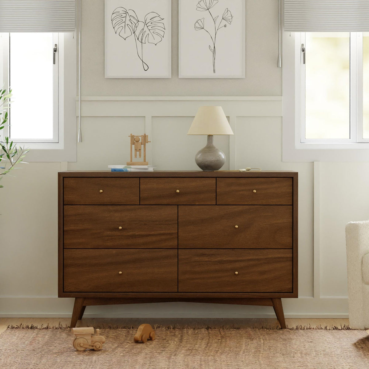 Babyletto Dressers Babyletto Palma 7-Drawer Double Dresser